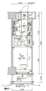 メインステージ南砂町Ⅱ【2階】の間取り