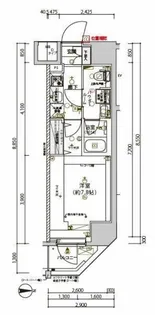 メインステージ南砂町Ⅱ【2階】の間取り
