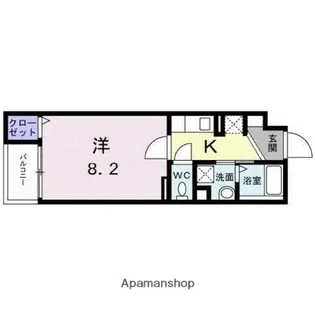 錦糸町コクーン【2階】の間取り