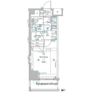 グランシアタワー亀戸【9階】の間取り