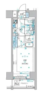 メインステージ両国Ⅲ【13階】の間取り