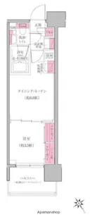 レジディア門前仲町プレイス【10階】の間取り