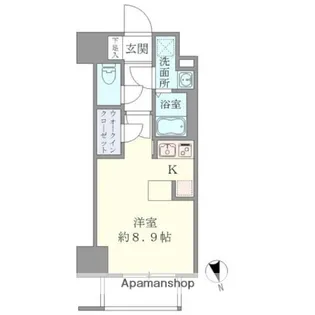 CASA EST CORTA【3階】の間取り