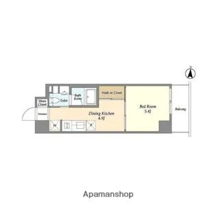 BPRレジデンス亀戸【4階】の間取り