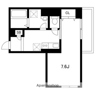 SUNLIGHT【3階】の間取り