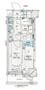 ジェノヴィア小村井【5階】の間取り