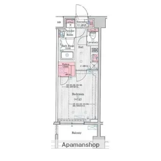 プレール・ドゥーク蔵前【3階】の間取り