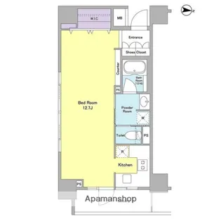 CASSIA両国【3階】の間取り