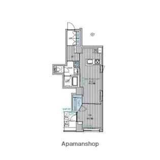 RODIA日本橋茅場町【8階】の間取り