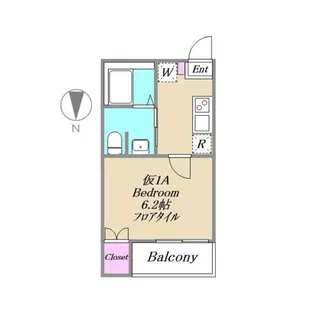 アーバンリーフ小岩【1階】の間取り