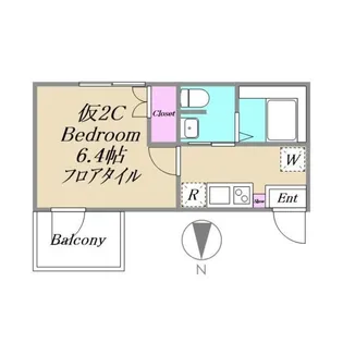 アーバンリーフ小岩【2階】の間取り