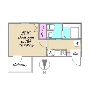 アーバンリーフ小岩【3階】の間取り