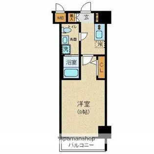 LEXE日暮里ID【3階】の間取り