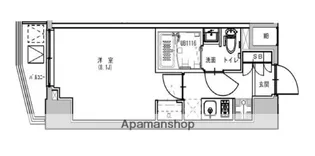 SーRESIDENCE浅草FIORE【10階】の間取り