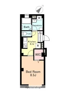 ハマサンビル【1階】の間取り