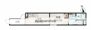 上野松が谷レジデンス【4階】の間取り