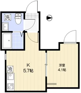 グロリア小岩【2階】の間取り