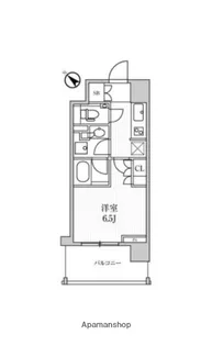 ディームス日本橋水天宮【7階】の間取り