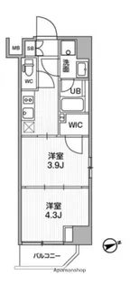 SYFORME浅草Ⅱ【6階】の間取り