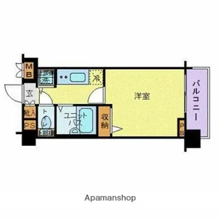 フェニックス芝アストラーレ【2階】の間取り