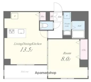 TS RESIDENCE 東陽町【3階】の間取り