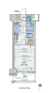 オーキッドレジデンス森下【2階】の間取り