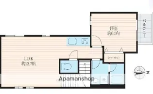 LITEN VILA【2階】の間取り