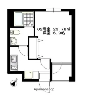 B’CASA森下【2階】の間取り