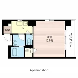 Y’S クレスト【6階】の間取り