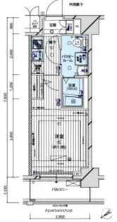 メインステージ亀戸【6階】の間取り