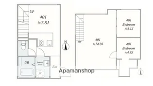 TRIAS292【5階】の間取り