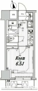 メイクスデザイン住吉Ⅳ【10階】の間取り