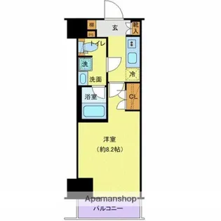 プレール・ドゥーク両国Ⅳ【4階】の間取り