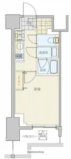 リビオメゾン南砂町【8階】の間取り