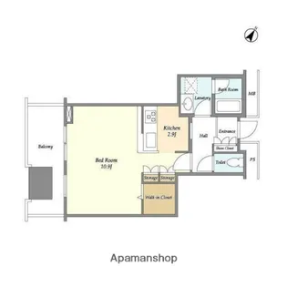 リガーレ日本橋人形町【36階】の間取り