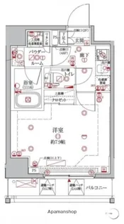クレイシア森下ステーションサイト【3階】の間取り