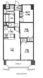 エスペランサ Ⅱ【8階】の間取り