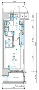 メインステージ森下【8階】の間取り