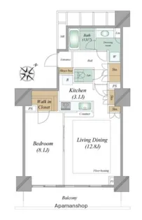アイ・マーク タワー【3階】の間取り