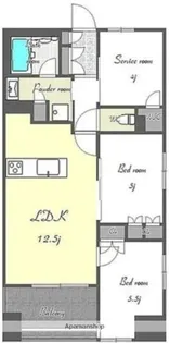 プレシス日本橋三越前MIMURO【6階】の間取り