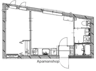 アルファベット森下【3階】の間取り