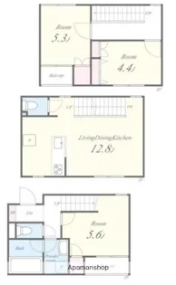 MI PATIO A棟【1階】の間取り