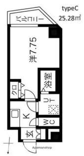 MAXIV西大島DUE【2階】の間取り