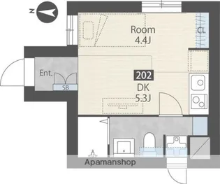 菊川レーベル【2階】の間取り