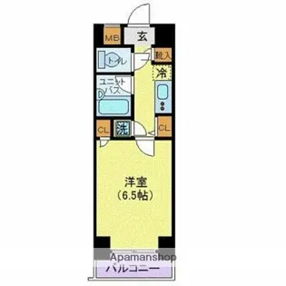 シンシア日本橋兜町【7階】の間取り