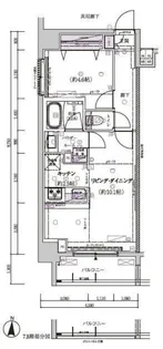 メインステージ菊川Ⅱ【3階】の間取り