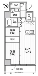 ステージグランデ日本橋人形町【5階】の間取り