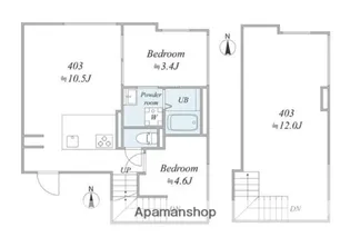TRIAS292【5階】の間取り