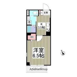 ブオンサンヴァレンティーノ【8階】の間取り