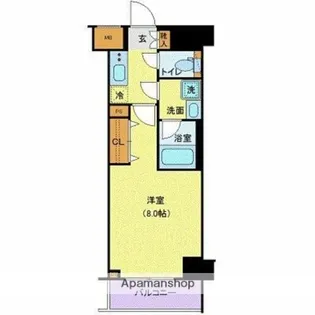 ジェノヴィア墨田文花スカイガーデン【1階】の間取り